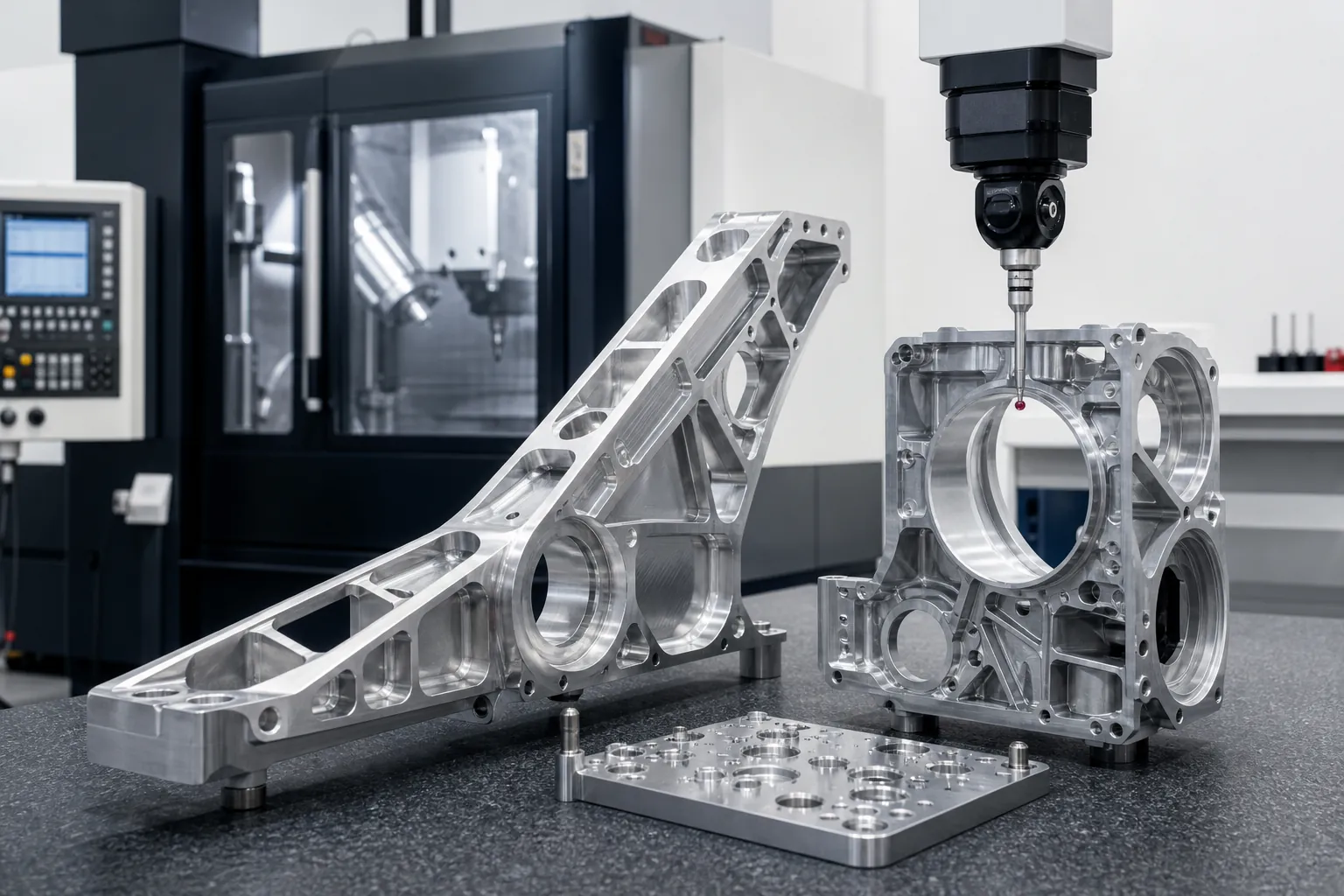 Aerospace Manufacturing Solution Precision aerospace aluminum components with CNC machining and inspection
