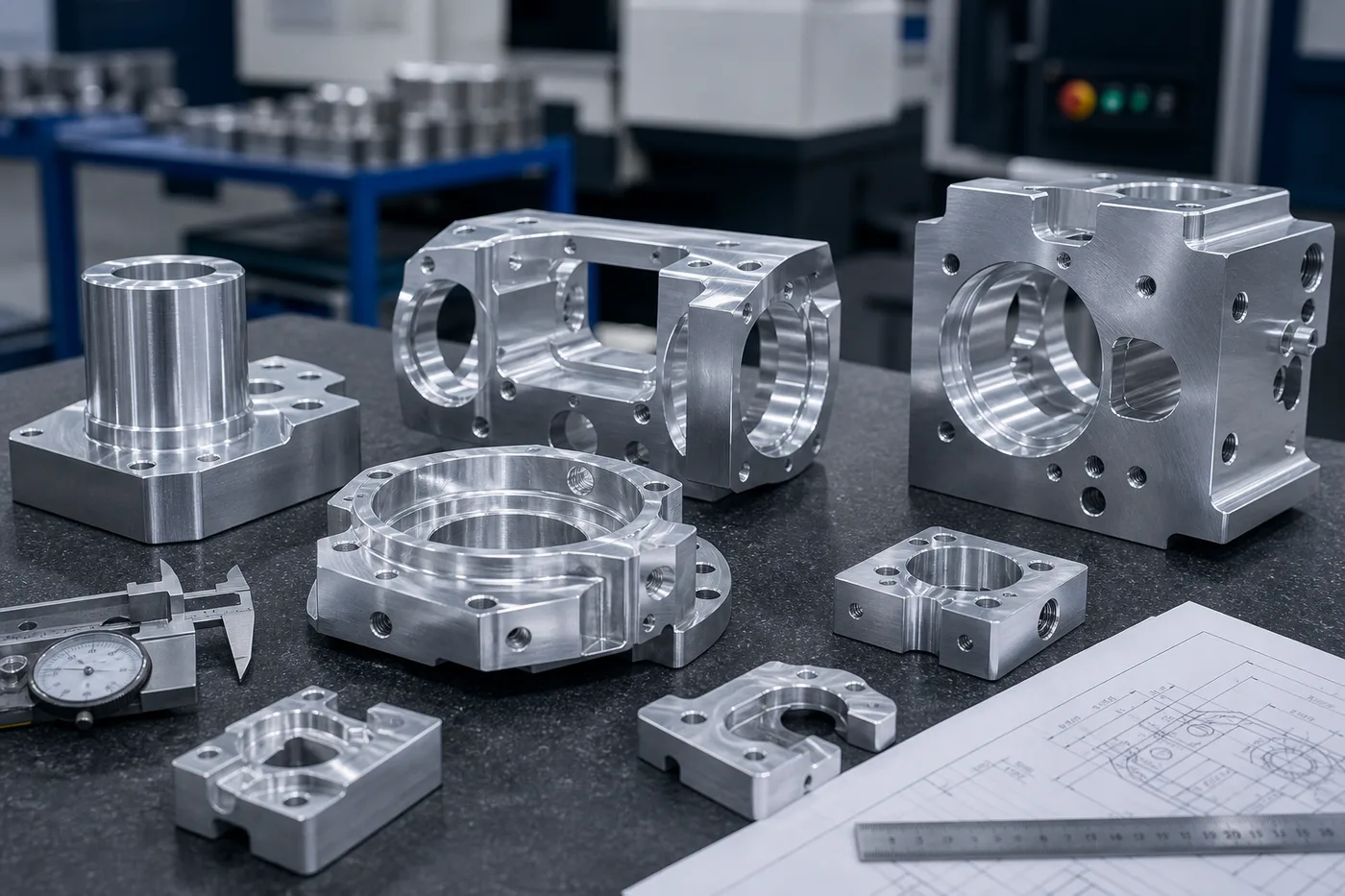 Precision CNC machining aluminum parts manufacturer