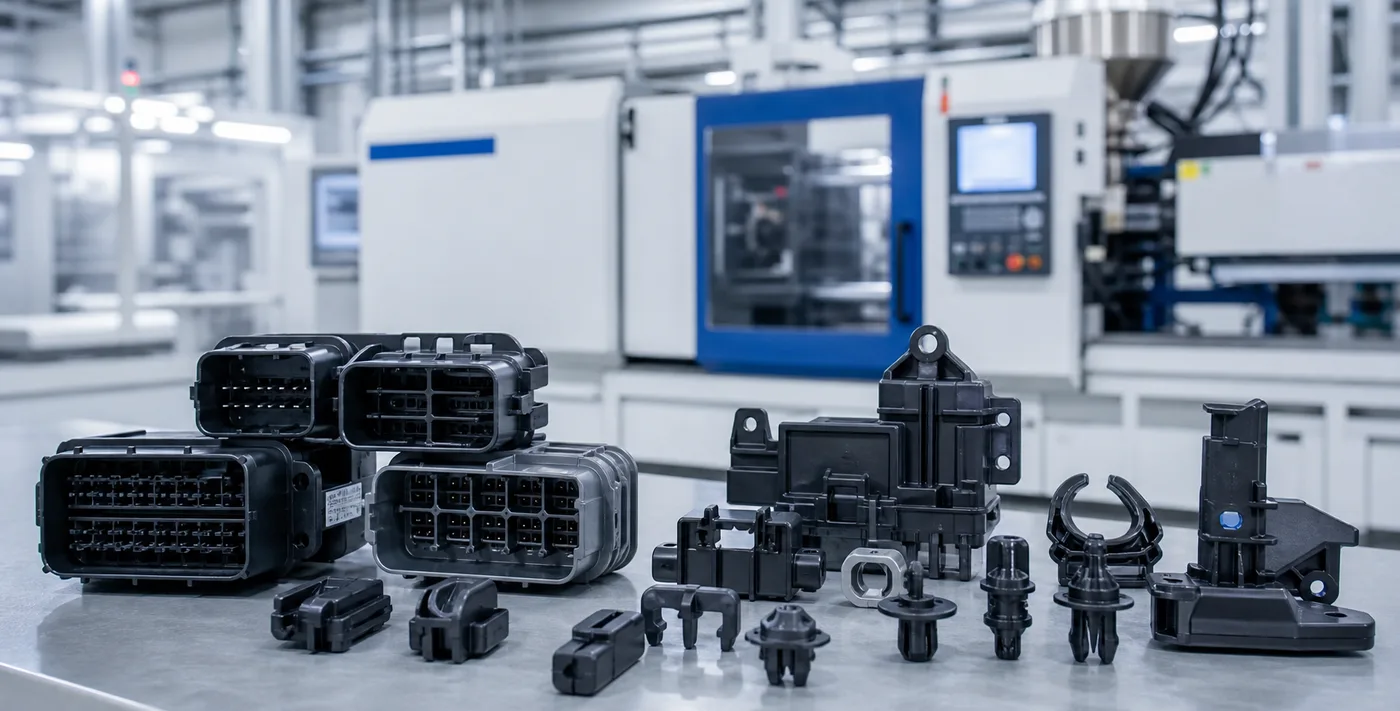 Injection molding custom plastic components manufacturer
